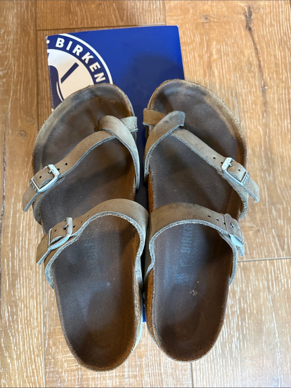 Birkenstock Dove Grey Mayari Sandals - Picture 5 of 5